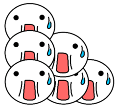 Six face sticker #10841116