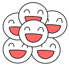 Six face sticker #10841123