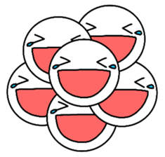 Six face sticker #10841126