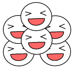 Six face sticker #10841133