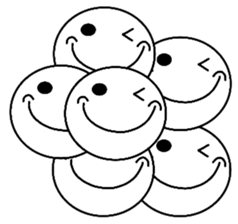 Six face sticker #10841140