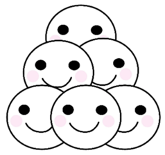 Six face sticker #10841143