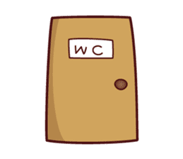 white cute cat English ver. sticker #10841699