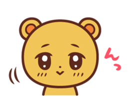 Honobono kumachan sticker #10841906