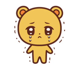 Honobono kumachan sticker #10841932