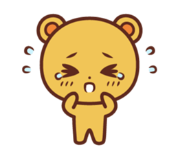 Honobono kumachan sticker #10841933