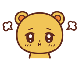 Honobono kumachan sticker #10841934