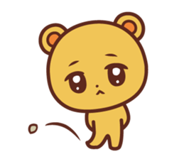 Honobono kumachan sticker #10841940