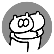 Cat wants a friend sticker #10841985