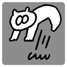 Cat wants a friend sticker #10841988