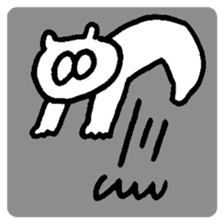 Cat wants a friend sticker #10841988