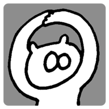 Cat wants a friend sticker #10841990