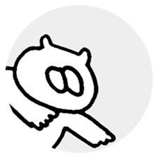 Cat wants a friend sticker #10841994