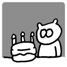 Cat wants a friend sticker #10841998