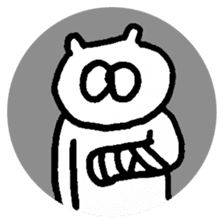 Cat wants a friend sticker #10842003