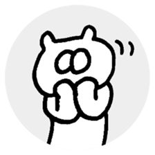 Cat wants a friend sticker #10842008