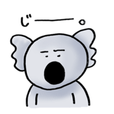 charming koala sticker sticker #10842224