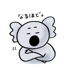 charming koala sticker sticker #10842230