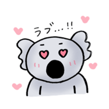charming koala sticker sticker #10842231