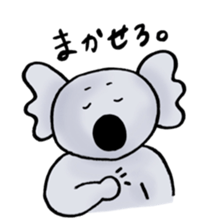 charming koala sticker sticker #10842255