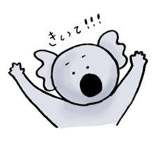 charming koala sticker sticker #10842256