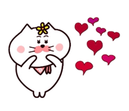 Hanachan karano tegami 5 sticker #10842427