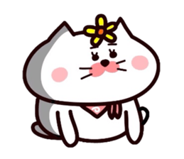 Hanachan karano tegami 5 sticker #10842437