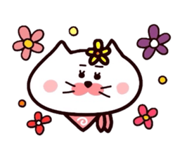 Hanachan karano tegami 5 sticker #10842445