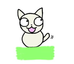 manmaru coco cat sticker #10842544