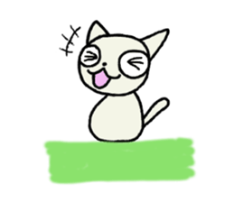 manmaru coco cat sticker #10842545