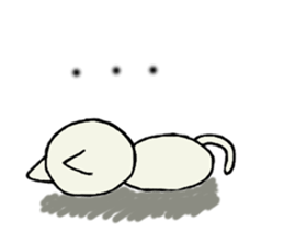 manmaru coco cat sticker #10842560