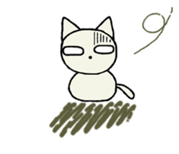manmaru coco cat sticker #10842563