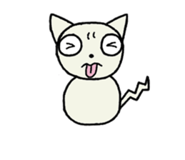 manmaru coco cat sticker #10842577