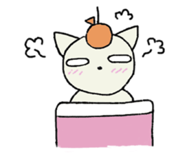 manmaru coco cat sticker #10842579