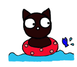 manmaru coco cat sticker #10842583