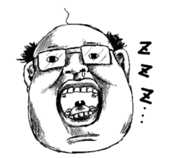 Japanese section manager 2 sticker #10842686