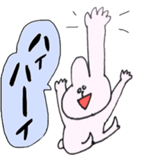 raugh usagi sticker #10843391