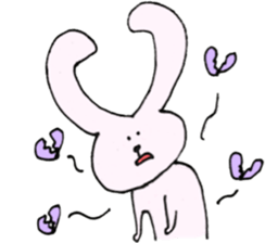 raugh usagi sticker #10843393