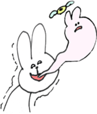 raugh usagi sticker #10843400