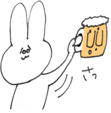 raugh usagi sticker #10843415