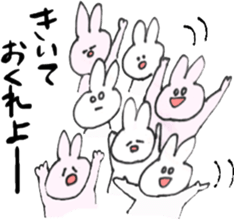 raugh usagi sticker #10843416