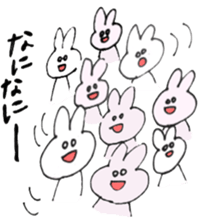 raugh usagi sticker #10843417