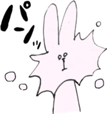 raugh usagi sticker #10843419
