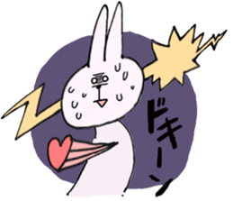 raugh usagi sticker #10843420