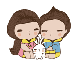 RABBIT-RABBIT sticker #10844189