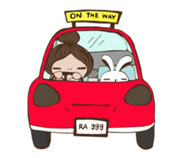 RABBIT-RABBIT sticker #10844193