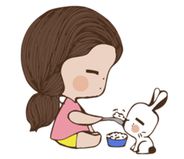 RABBIT-RABBIT sticker #10844205