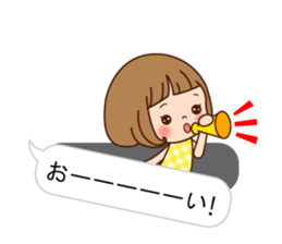 All balloon talking sticker #10844230