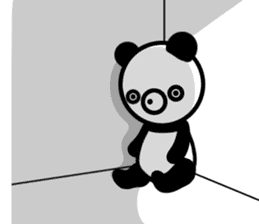Panda,panda,panda sticker #10844295