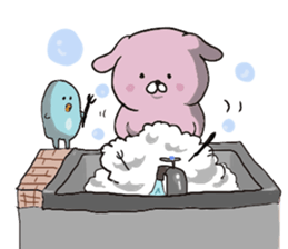 Dogs Love and Peace sticker #10844305